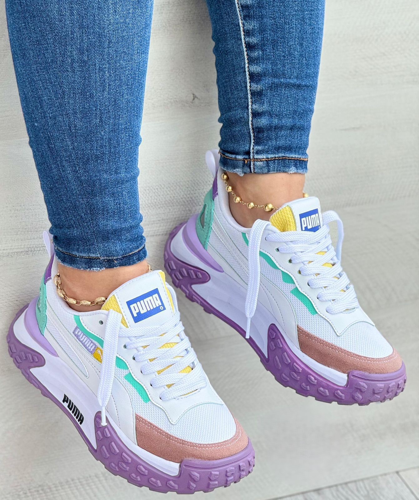 Puma Vis2k Soft Suela Violeta - Image 2