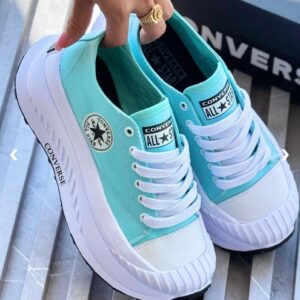TENIS ZAPATILLAS CONVERSE-AGUA MARINA