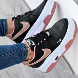 Nike Doble Suela Negro Nude Dama