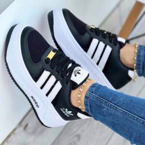 Tenis Adidas Diamond Negro Blanco
