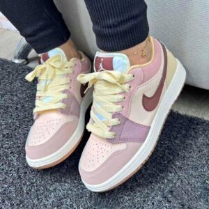 Nike Air Jordan Low 1 Rosa Dama
