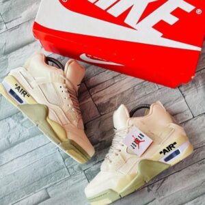 Botas Retro 4 Negro Beige