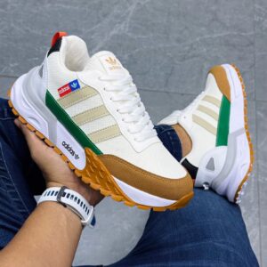 Bellos Tenis Adidas Beige Verde