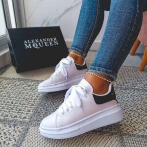 Alexander Mcqueen😎blanco Negro Mt