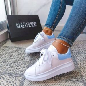 Alexander Mcqueen😎blanco Azul Mt