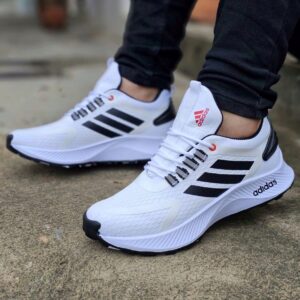 Tenis Adidas Caballero Mt Blanco Negro