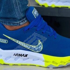 Tenis Nike Air2026 Azul Amarillo