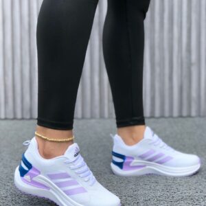 Adidas para Dama Mk Blanco Violeta