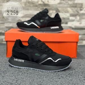 Tenis Lacoste Cl Full Negro