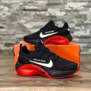 Amc Nike Air Zoom Tiburon Negro Rojo