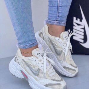 Nike V5 Dama Amc Blanco Gris