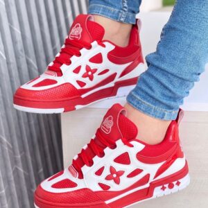 Louis Vuitton Caucho Blanco Rojo
