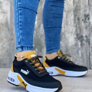 Promo Tenis Puma Valvula Mostaza