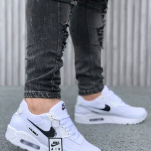 Tenis Nike Air MAX1 Blanco Negro Mk