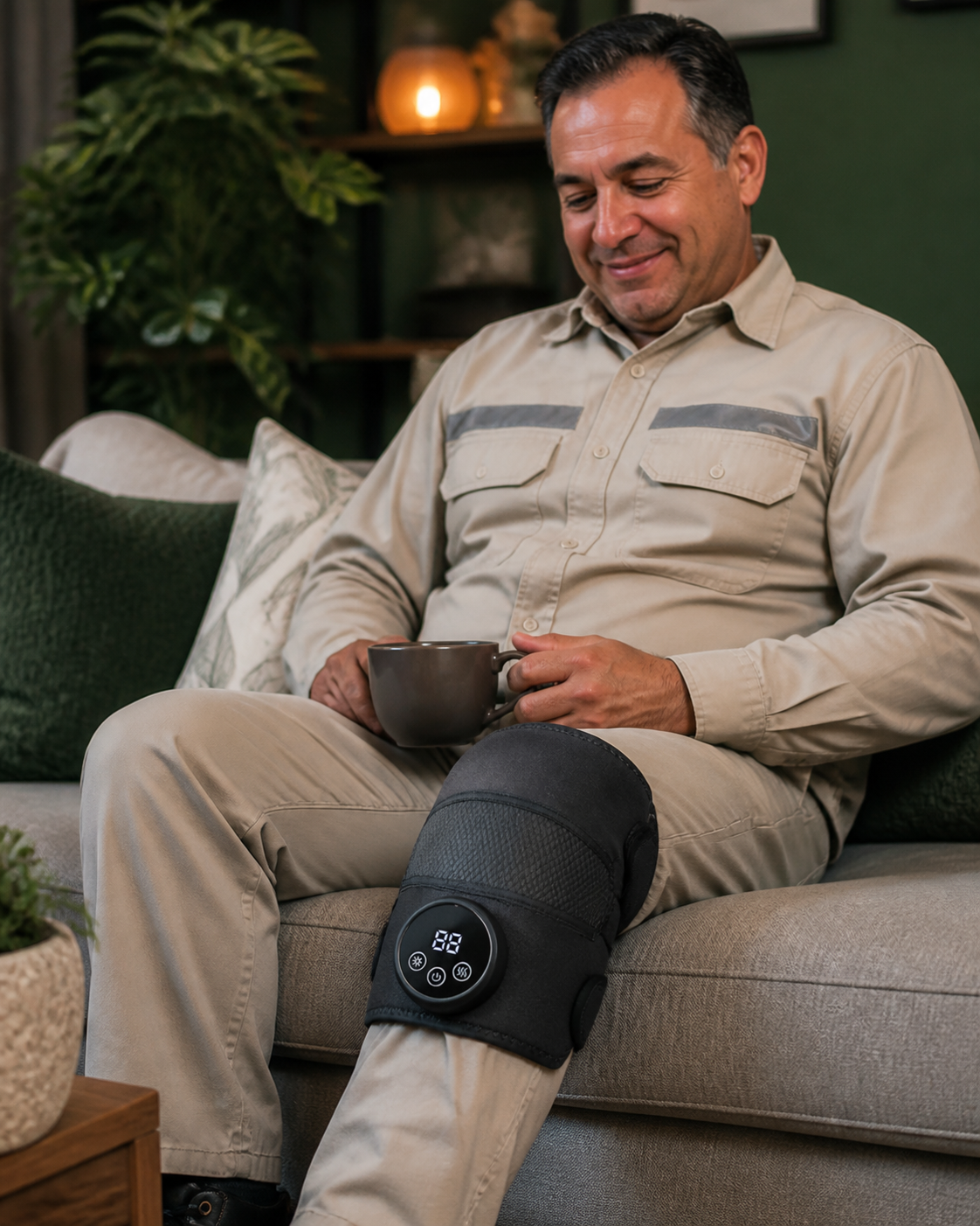 Rodillera Recargable Masaje — Dolor y Rigidez de Rodilla - Image 2
